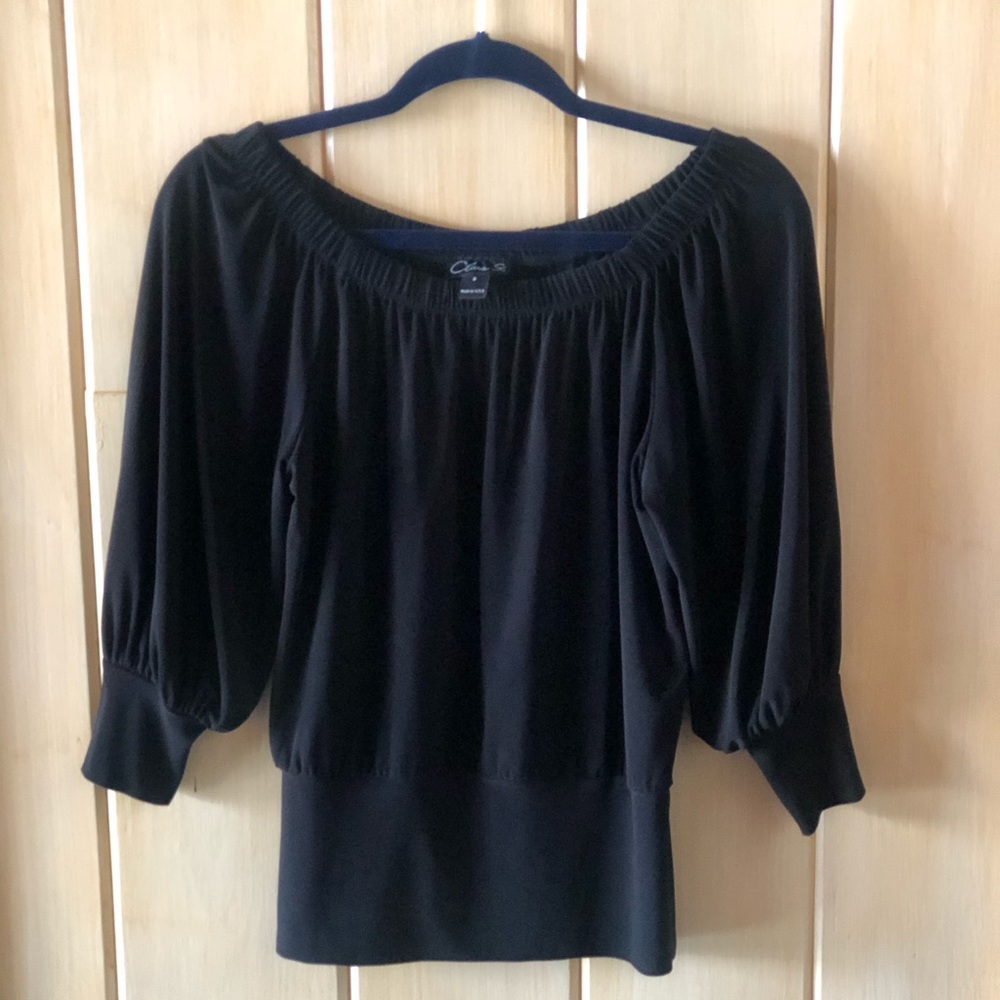 Black Pheasant Blouse Top